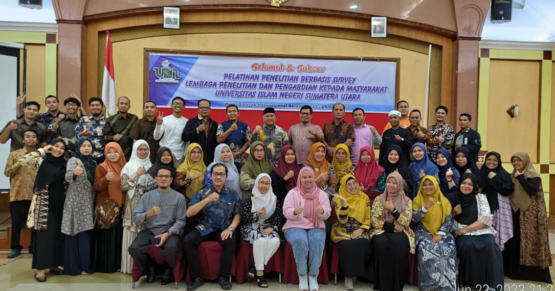 LP2M UIN SU Medan Gelar Pelatihan Penelitian Berbasis Survei