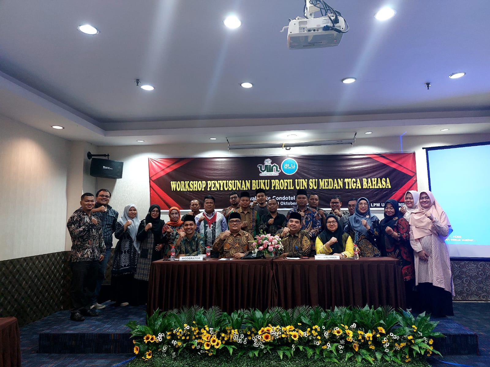 LPM UINSU Medan Gelar Workshop Penyusunan Buku Profil UIN Sumatera Utara Medan Tiga Bahasa