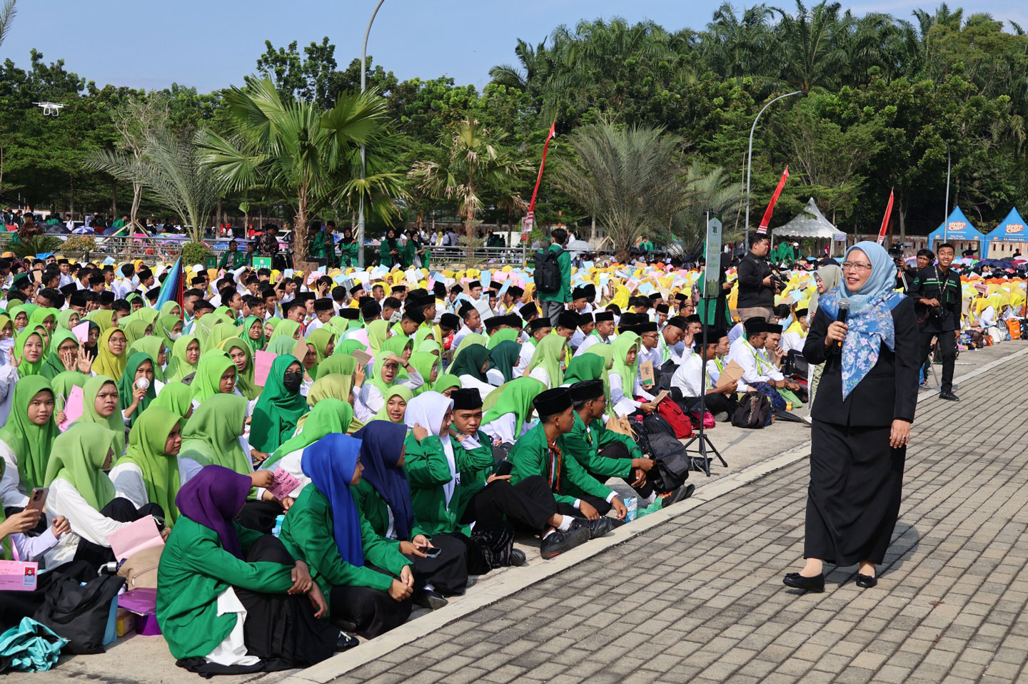 5.613 Mahasiswa Baru Ikuti PBAK UINSU Medan 2024 | Tunjukkan Nilai dan Perilaku Moderasi Beragama