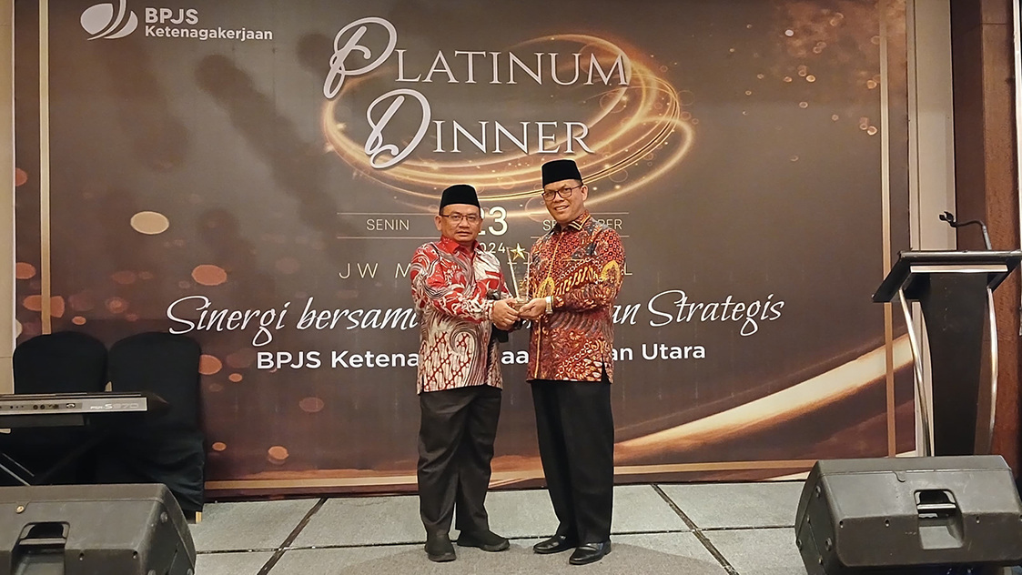 UINSU Medan Raih Juara II Paritrana Award 2024 BPJS Ketenagakerjaan Tingkat Sumbagut