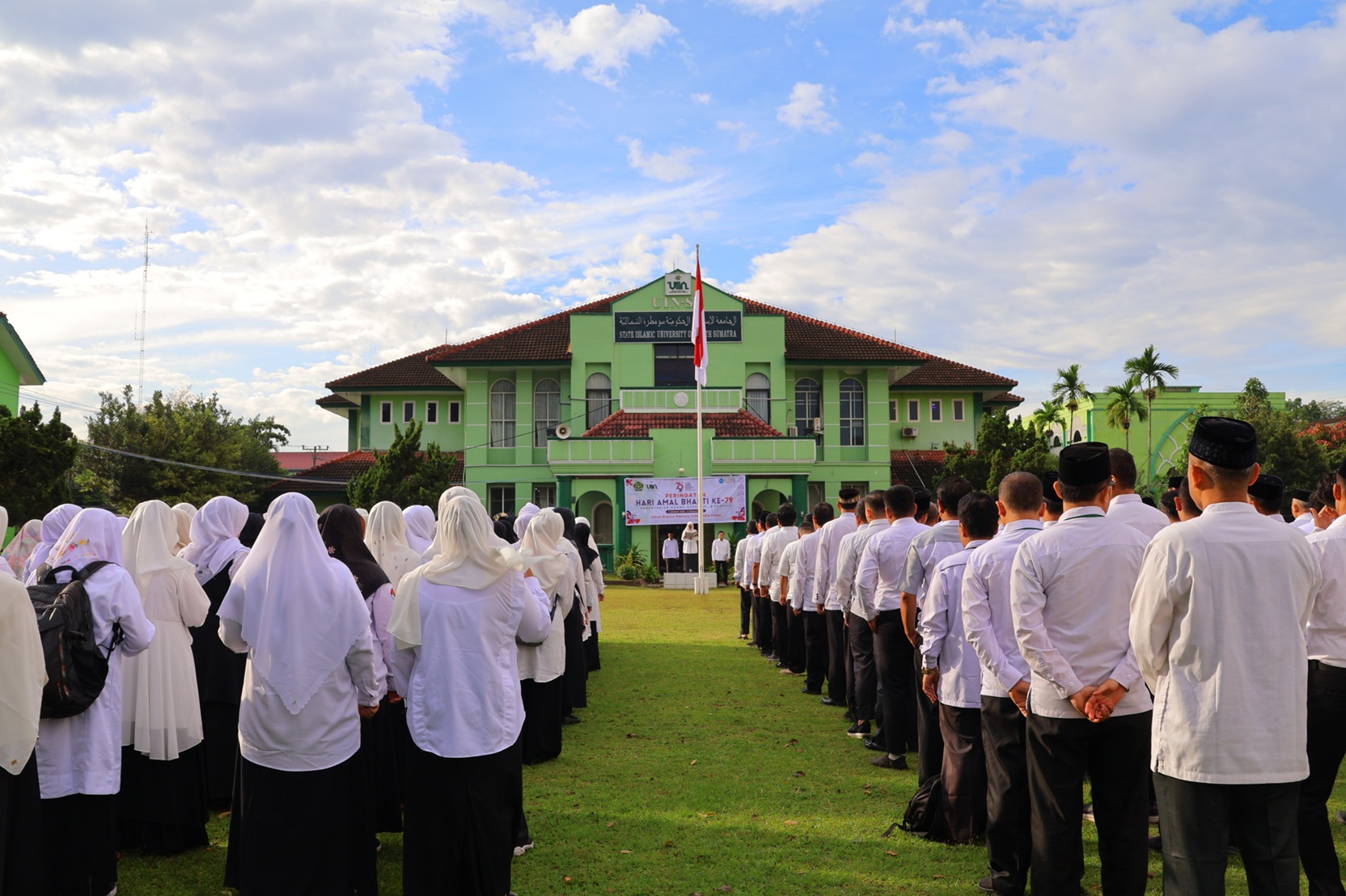 UIN SU Medan Gelar Upacara Peringatan Hari Amal Bakti Kemenag ke-79