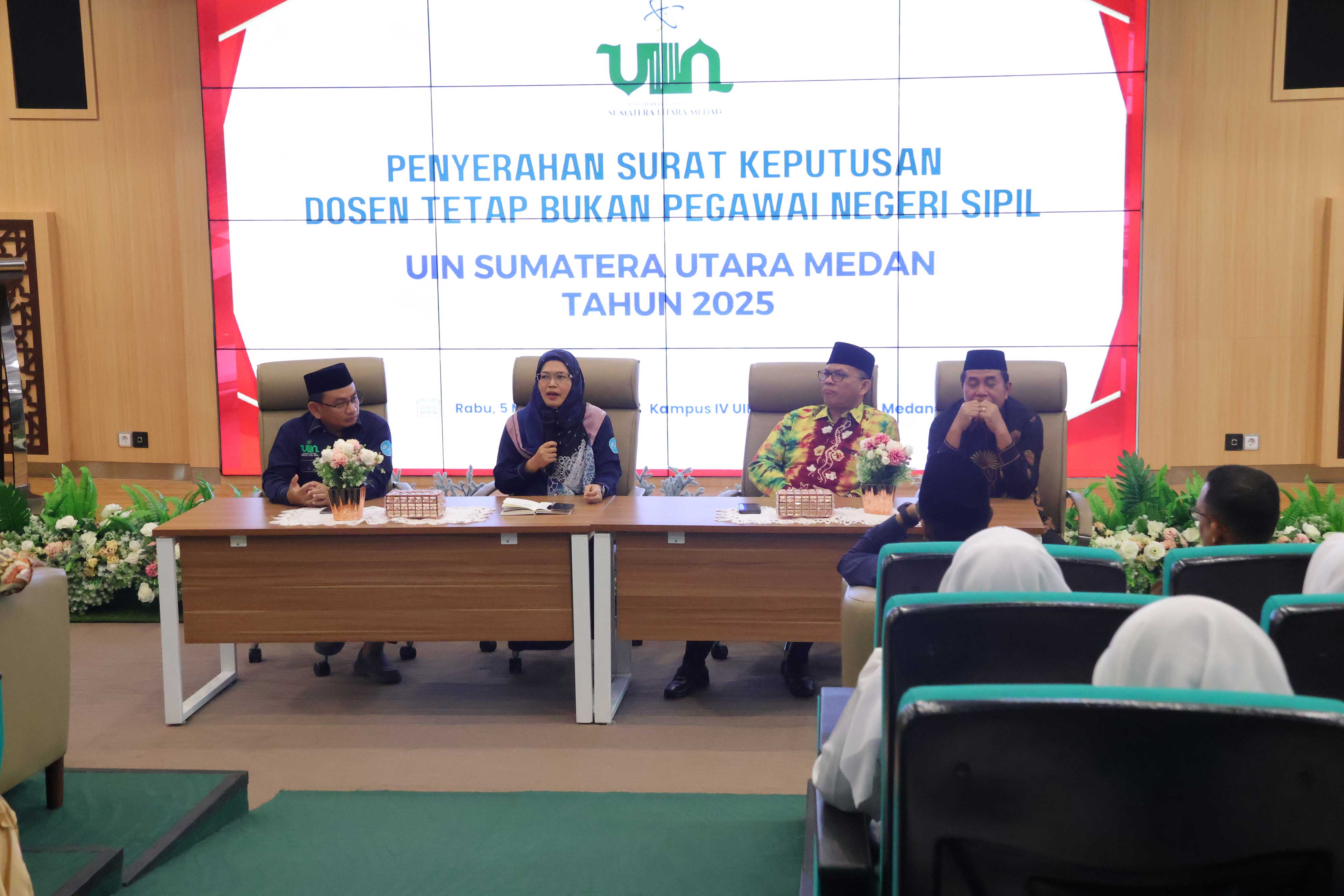 Penyerahan SK Dosen Tetap UIN Sumatera Utara Medan Tahun 2025: Awal Pengabdian Baru