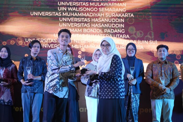 Rektor UIN SU Apresiasi Prestasi LPM Dinamika Raih Gold Winner di SPS Awards 2025