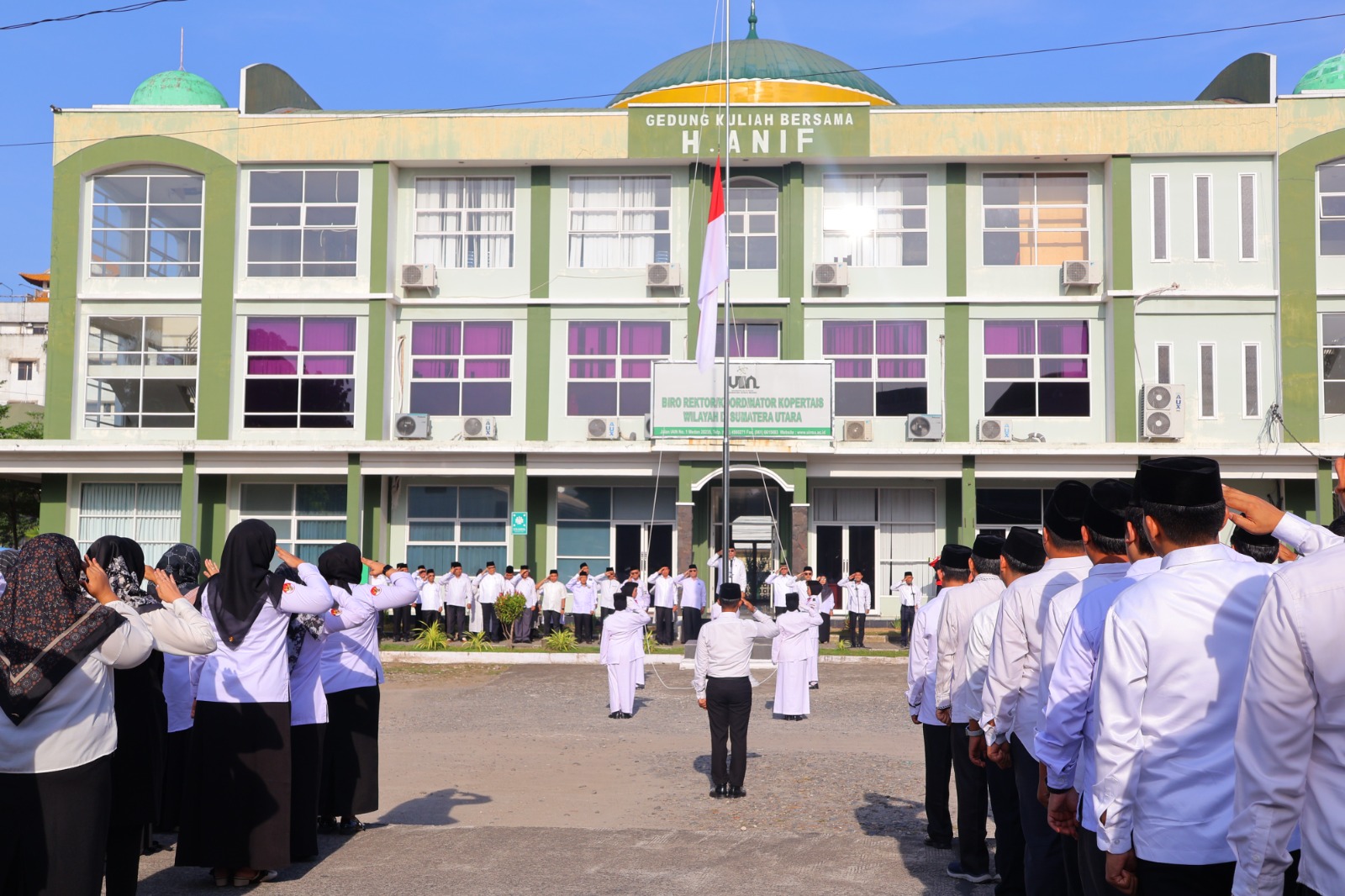 UINSU Medan Gelar Upacara Khidmat Peringati Hari Lahir Pancasila 2025