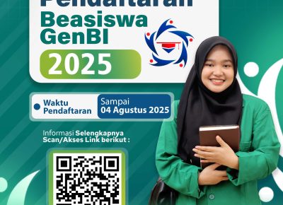 Peluang Emas: Pendaftaran Beasiswa GenBI 2025 di UIN Sumatera Utara Medan Telah Dibuka!