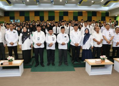 UIN Sumatera Utara Ikuti Pembukaan Latsar CPNS dan Orientasi PPPK Kemenag RI Tahun 2025 secara Daring