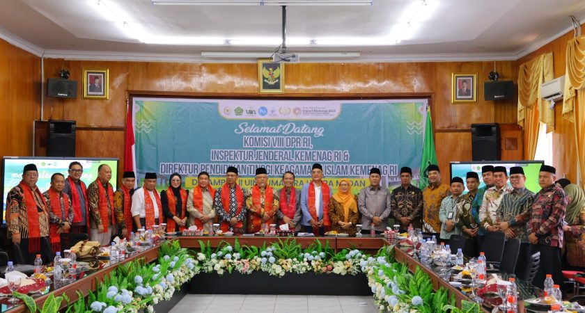 Perkuat Sinergi Pendidikan Islam, Komisi VIII DPR RI Gelar Kunjungan Kerja Spesifik di UINSU Medan