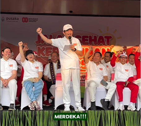 Jalan Sehat Kerukunan Warnai HUT ke-80 RI, Menag: Indonesia Adalah Lukisan Tuhan yang Indah