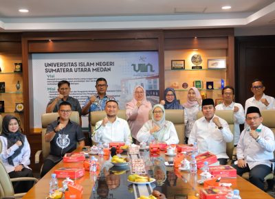 Pemkab Labura dan Ketua DPRD Sambangi UINSU Medan, Bahas Penguatan Kerja Sama Beasiswa Putra Daerah