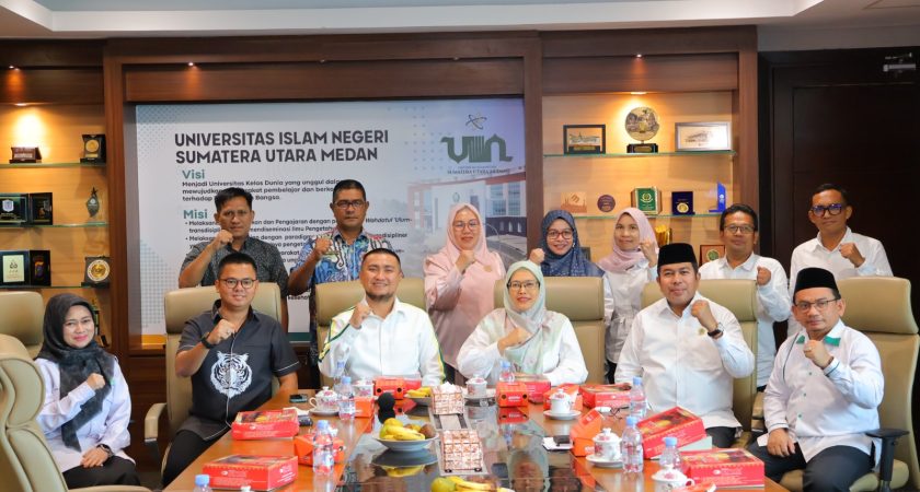 Pemkab Labura dan Ketua DPRD Sambangi UINSU Medan, Bahas Penguatan Kerja Sama Beasiswa Putra Daerah