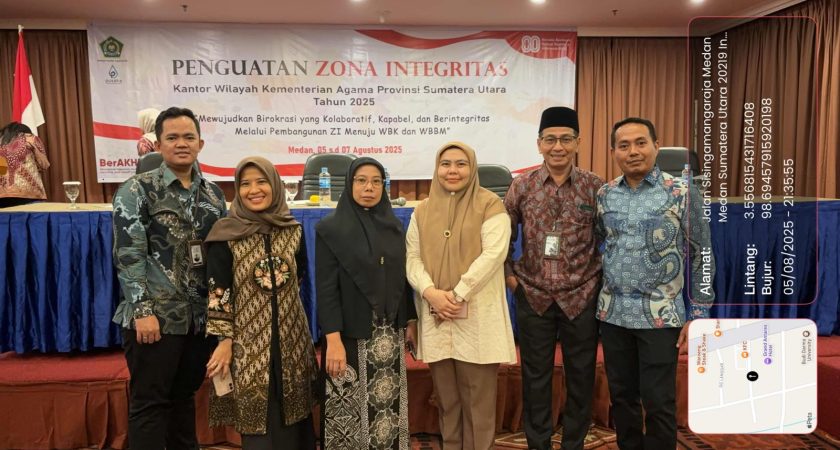 UIN Sumatera Utara Ikut Sukseskan Penguatan Zona Integritas Kemenag