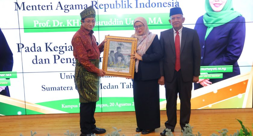 Menag Nasaruddin Umar Apresiasi Capaian UIN Sumatera Utara di Bawah Kepemimpinan Prof. Nurhayati