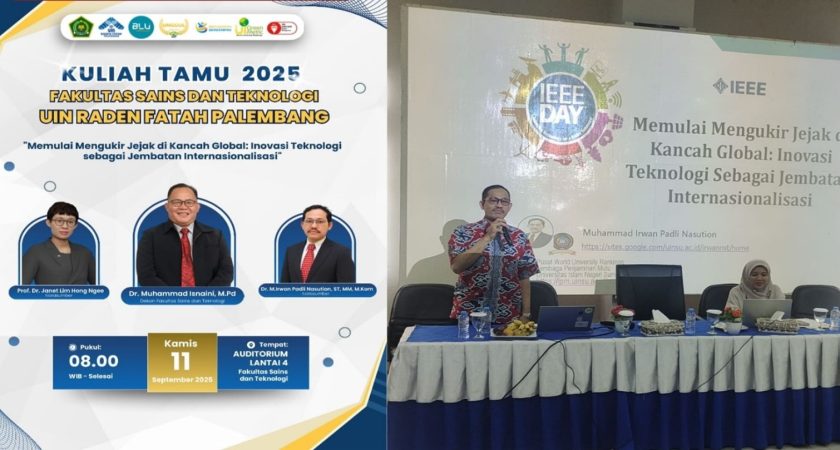 Dosen UIN Sumatera Utara Jadi Dosen Tamu di UIN Raden Fatah Palembang, Perkuat Jejak Internasional Kampus