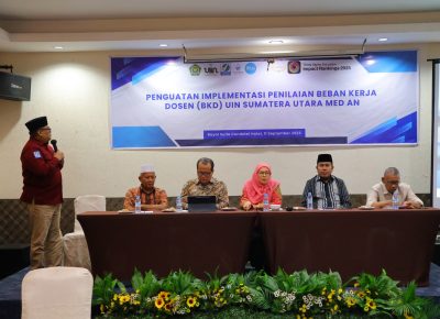 UINSU Gelar Penguatan Implementasi Penilaian Beban Kerja Dosen, Hadirkan Kasubdit Ketenagaan Kemenag RI