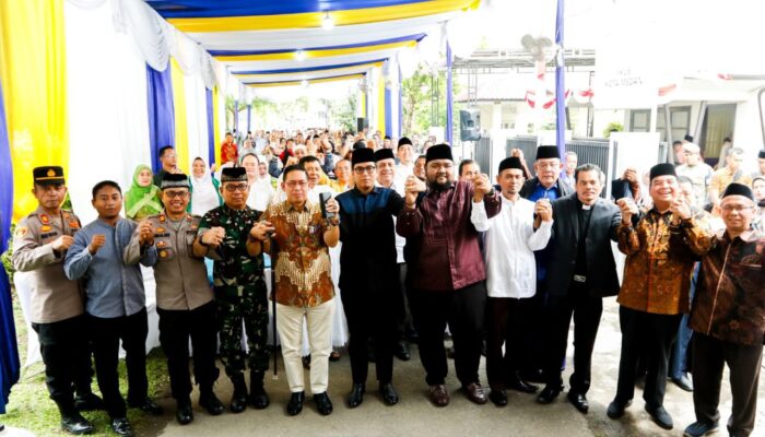 Doa Bersama Pemuka Lintas Agama, Wakil Rektor I UINSU Sampaikan Tausiah Kebangsaan