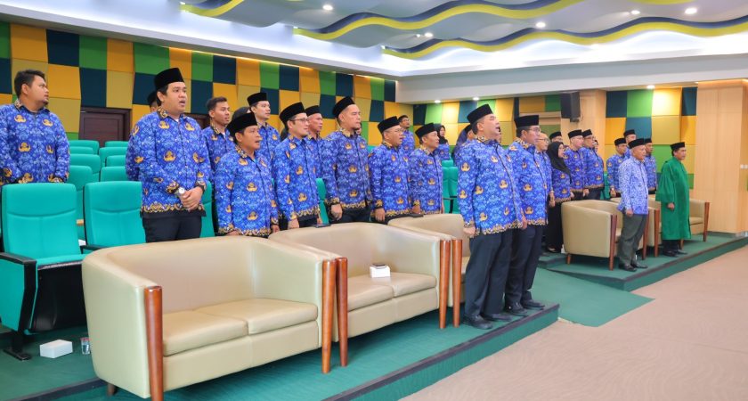 Sinergi Tiga Momentum Besar di UIN Sumatera Utara Medan: Pelantikan PPPK, Penyerahan SK Guru Besar, dan Pengukuhan Dewan KORPRI