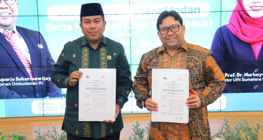 UINSU Medan dan Ombudsman Republik Indonesia Teken MoU untuk Perkuat Pengawasan Pelayanan Publik