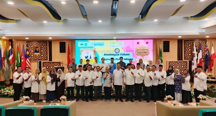 UIN Sumatera Utara Medan Gelar Bimtek Penguatan Peran Admisi Menuju Smart University