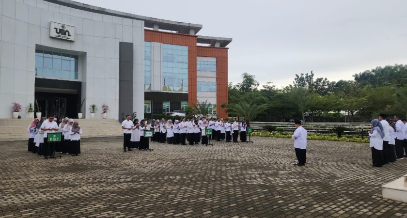 Apel Pagi UIN SU Medan: Komitmen Disiplin dan Semangat Awali Pekan