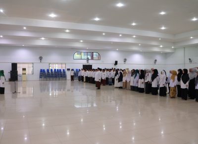 Apel Hari Santri Nasional 2025 di UIN Sumatera Utara Berlangsung Khidmat Meski Diguyur Hujan