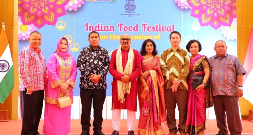 UINSU Medan Hadiri Perayaan Diwali dan Indian Food Festival Bersama Konsulat Jenderal India di Medan