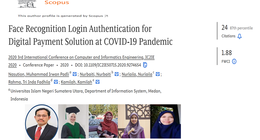 Publikasi Penelitian Dosen UINSU Mendapat Sitasi dari Profesor Amerika dan China