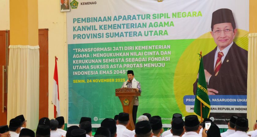 Usai Buka Konferensi Internasional UINSU, Menag RI Beri Pesan Mendalam kepada ASN Kemenag Sumut