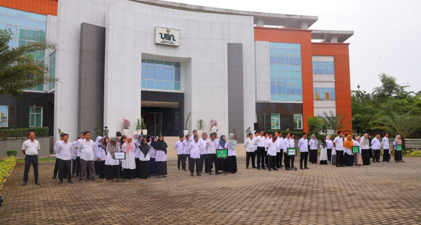 Semangat Kebersamaan Warnai Apel Pagi UINSU di Kampus IV Medan Tuntungan