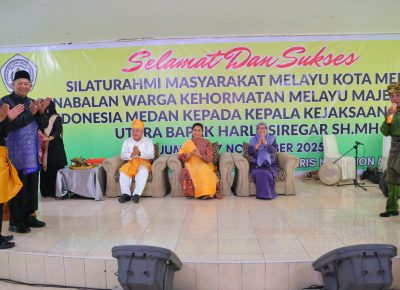 Silaturahmi dan Penepungtawaran MABMI Kota Medan Wujudkan Pelestarian Adat Melayu