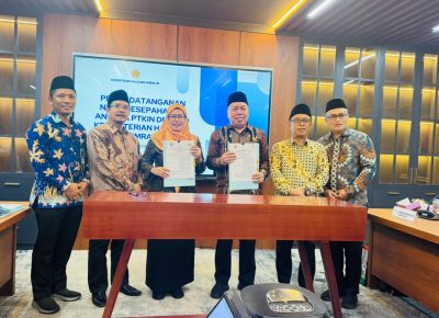 UINSU Teken MoU dengan Kementerian Haji dan Umrah RI, Siap Jadi Penyelenggara Sertifikasi Pembimbing Ibadah Haji dan Umrah