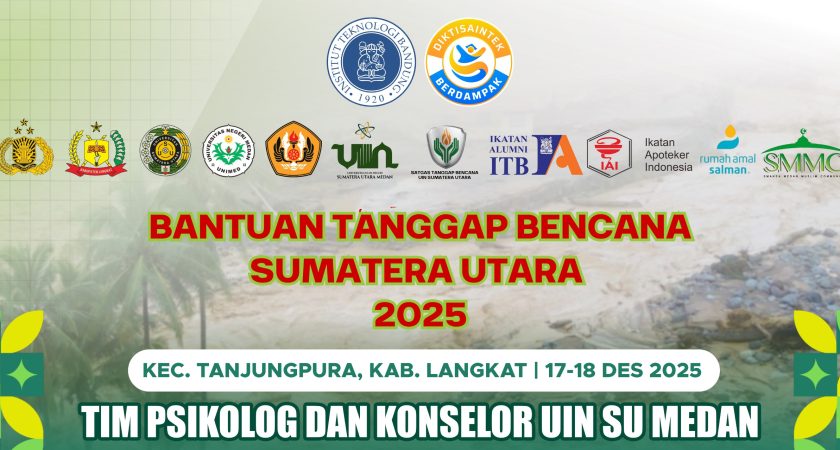 Tim Psikolog dan Konselor UINSU Berkolaborasi dengan Satgas ITB dalam Bantuan Tanggap Bencana di Sumatera Utara