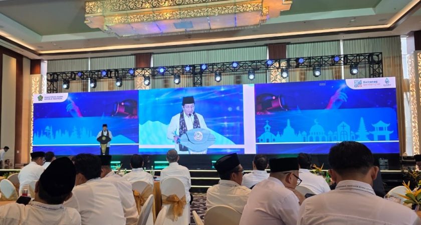 Hadiri Rakernas dan Lokakarya Kemenag, Rektor UINSU Dorong Sinergi Kampus dan Negara