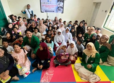 UINSU Medan Berkolaborasi dengan Satgas ITB Berikan Layanan Psikososial bagi Anak Terdampak Banjir di Tanjung Pura