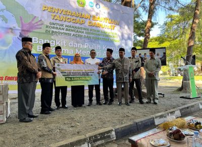 UINSU Medan Terima Bantuan untuk 1.417 Mahasiswa Terdampak Bencana, Menag Tegaskan Negara Hadir