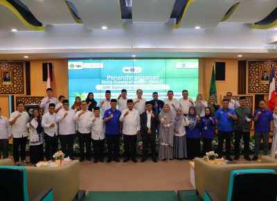 UINSU Medan Perkuat Kolaborasi Strategis dengan UMA dan Universitas Al-Azhar Medan melalui Penandatanganan MoU