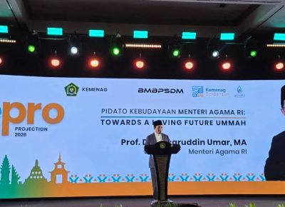 Menag Tegaskan Indonesia sebagai Induk Peradaban, Repro BMBPSDM Perkuat Moderasi dan Kerukunan Bangsa