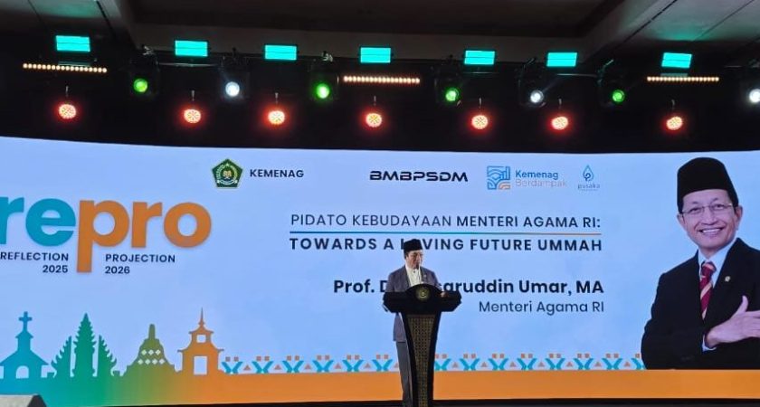 Menag Tegaskan Indonesia sebagai Induk Peradaban, Repro BMBPSDM Perkuat Moderasi dan Kerukunan Bangsa