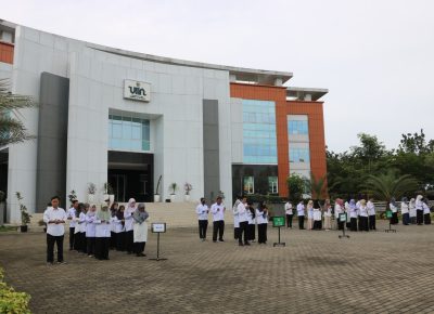 Wakil Rektor Bidang Akademik UINSU Tekankan Solidaritas dan Kepedulian Mahasiswa dalam Apel Pagi