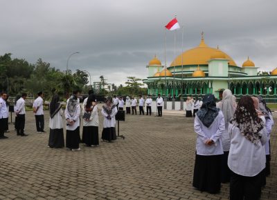 Dari Apel Pagi UINSU, Tumbuh Spirit Kebersamaan dan Syukur di Tengah Ujian Alam