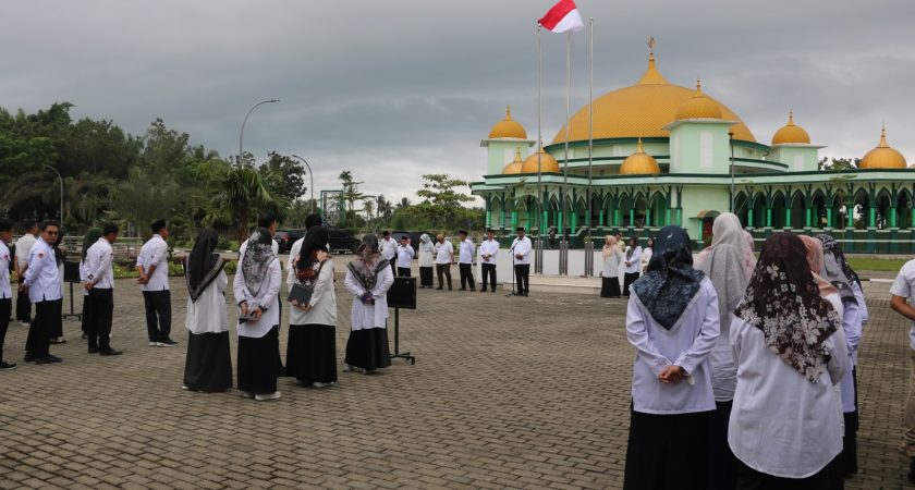 Dari Apel Pagi UINSU, Tumbuh Spirit Kebersamaan dan Syukur di Tengah Ujian Alam
