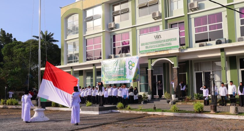 UIN Sumatera Utara Gelar Upacara HAB ke-80 Kemenag, Rektor Tekankan Kerukunan dan Sinergi Bangsa