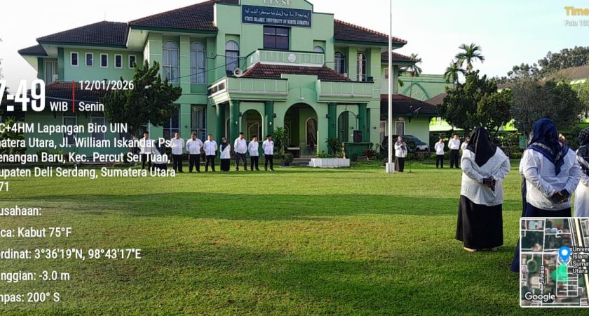 Rektor UINSU Ajak Civitas Akademika Bersyukur dan Tingkatkan Etos Kerja di Awal Tahun 2026