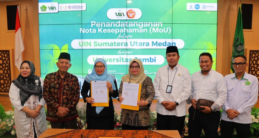Perkuat Jejaring Akademik, UINSU Medan dan Universitas Jambi Resmi Jalin Kerja Sama Strategis Tridharma Perguruan Tinggi