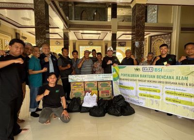Bersama HAEI dan BSI, UINSU Salurkan Mesin Pompa Air untuk Masjid di Aceh Tamiang Jelang Ramadhan