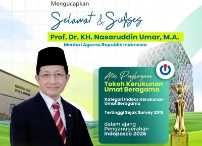 Rektor UINSU Apresiasi Pencapaian Menteri Agama RI dalam Memperkuat Kerukunan Umat Beragama