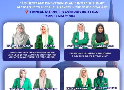 Mahasiswi UIN Sumatera Utara Tampil di Konferensi Internasional di Turki, Raih Penghargaan Best Presenter