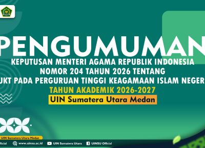 KEPUTUSAN MENTERI AGAMA REPUBLIK INDONESIA NOMOR 204 TAHUN 2026 TENTANG UKT PADA PERGURUAN TINGGI KEAGAMAAN ISLAM NEGERI
