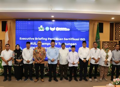 UINSU Medan Akselerasi Standarisasi Global melalui Executive Briefing Persiapan Sertifikasi ISO