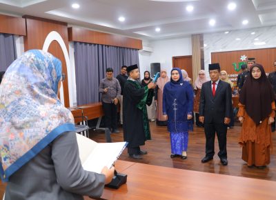 Resmi Dilantik, Pejabat Baru UINSU Diminta Tetap Responsif Layani Mahasiswa di Era Digital