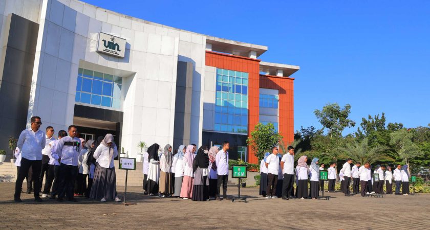 Apel Pagi UINSU Medan: Prof. Muzakkir Ajak Pegawai Maksimalkan Kinerja di Bulan Mulia